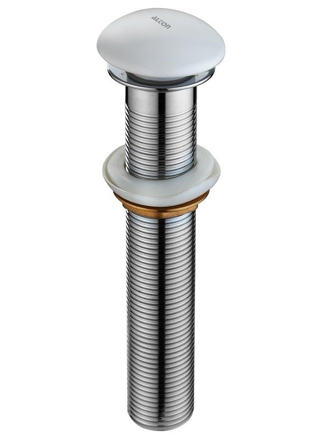 ALTON ALD115 Brass 7-INCH Pop-Up Type Waste Coupling For Wash Basin (White) - Image 1